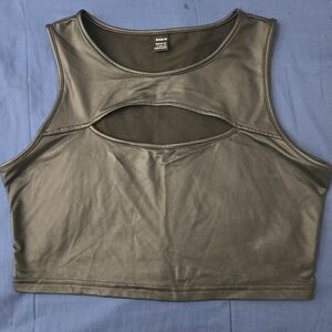 SHEIN Black Fabric Material